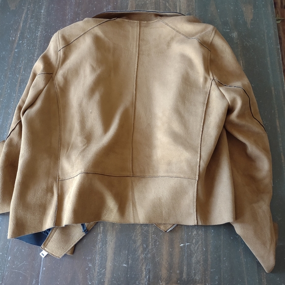 H&M Faux Suede Moto Jacket - Picture 4 of 4